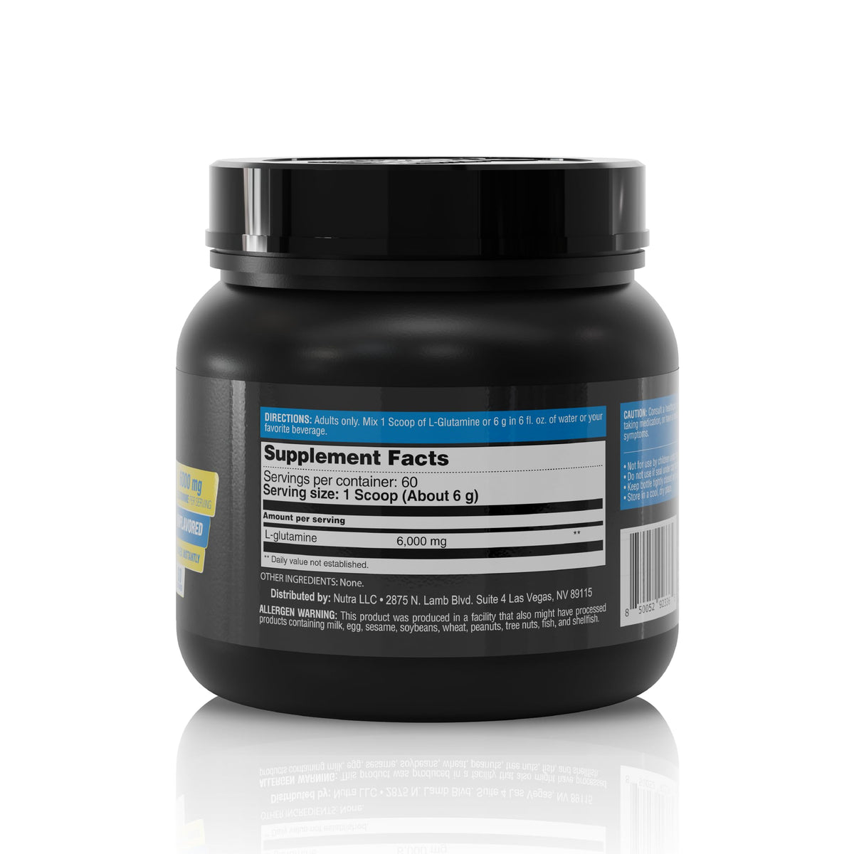 HEALTHY SPORTS L-Glutamine Poudre 6000mg en contexte de fitness