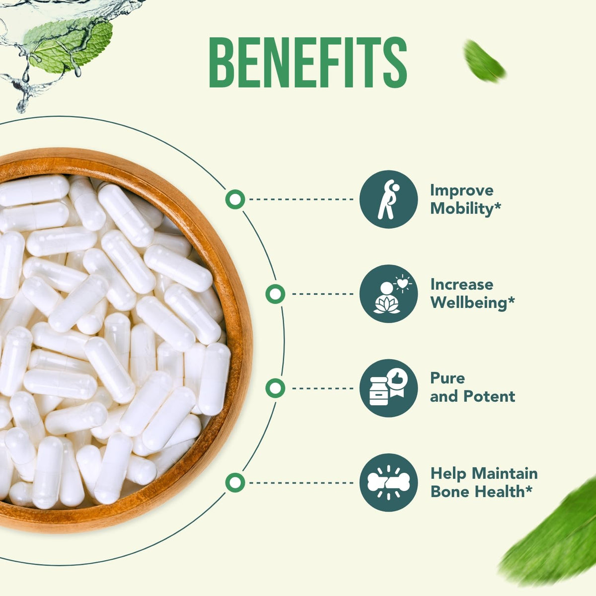 Healthy Way Complément Alimentaire SAM-e 500mg avec étiquette