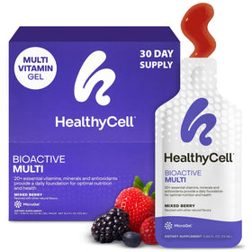 HealthyCell Bioactive Multi sachet gelé aux fruits rouges vue avant