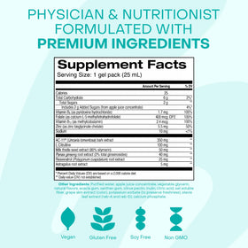 HealthyCell Complément Alimentaire Longueur Télomères ingrédients