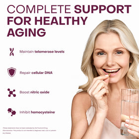 HealthyCell Complément Longueur des Télomères 41g arrière