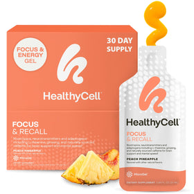HealthyCell Focus & Recall 30 Gel Packs vue de face