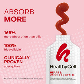 HealthyCell gel pack au goût de fraise