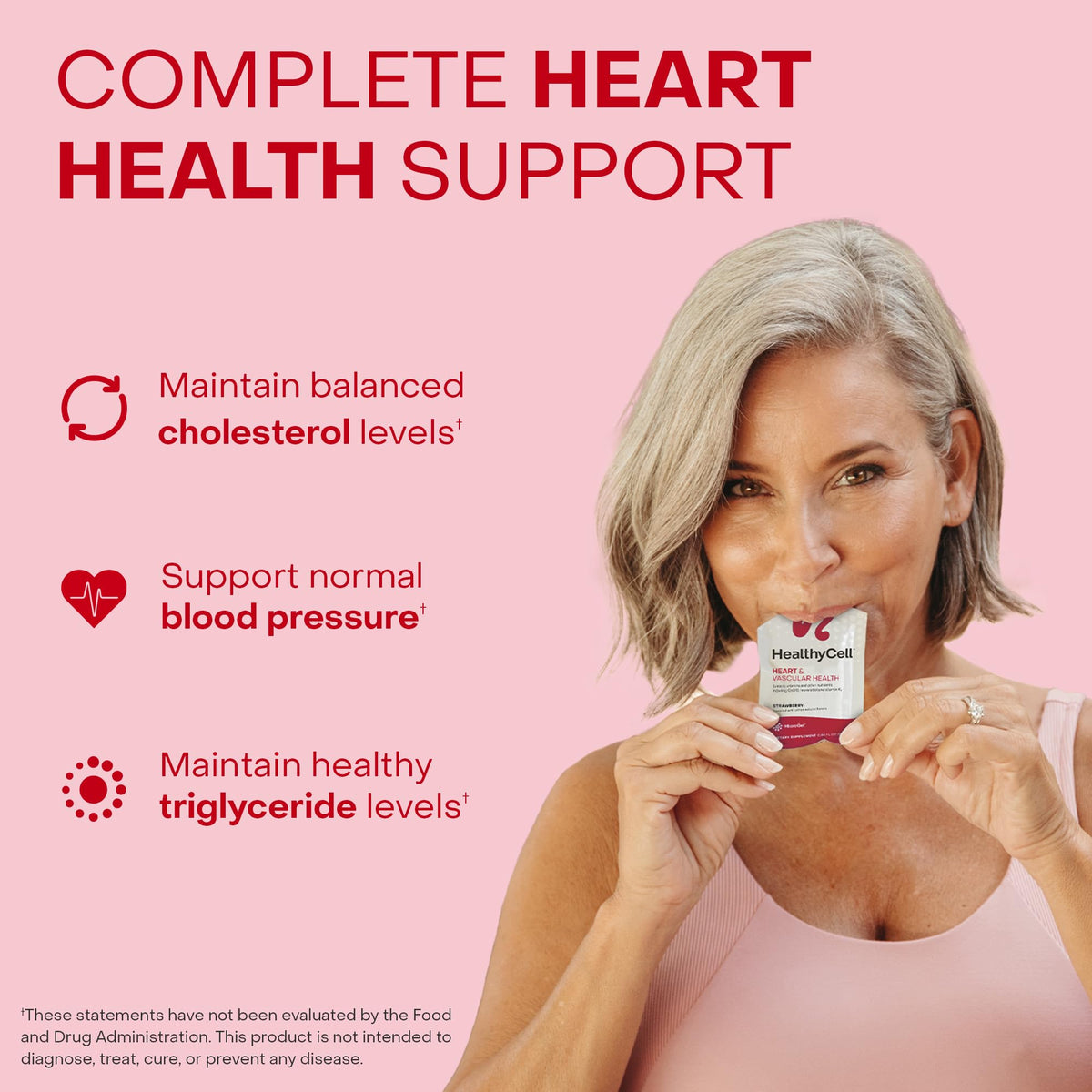 HealthyCell gel pack ouvert avec contenu visible