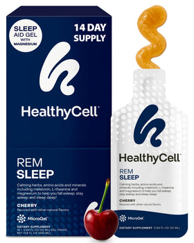 HealthyCell Gel REM Sleep 14 packs vue de face