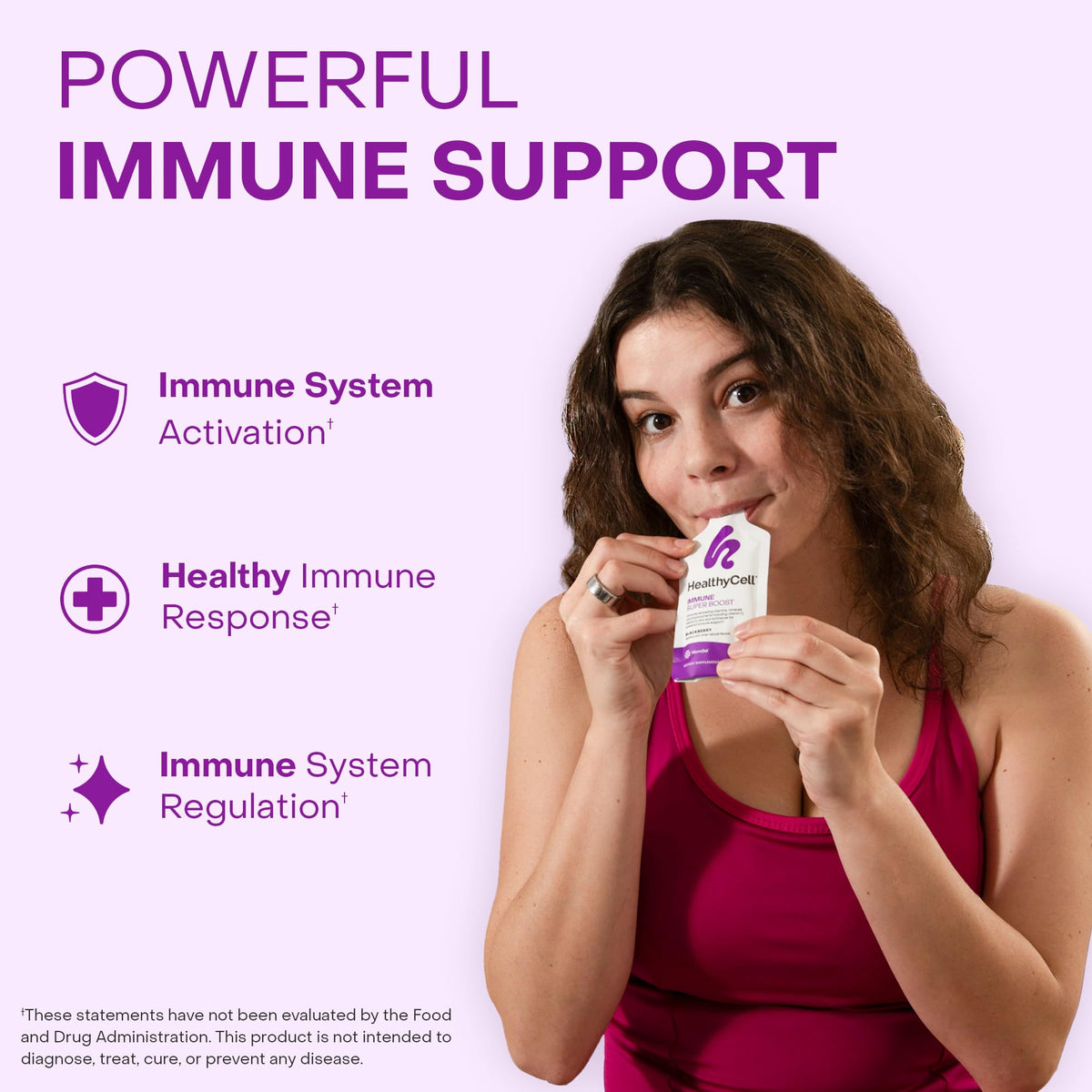 HealthyCell Gelée de Sureau sachet arrière