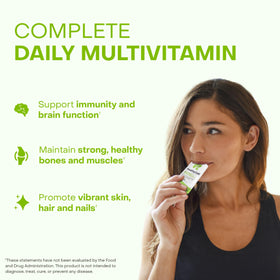 HealthyCell Multivitamines Végétalien affichant le sachet de gel