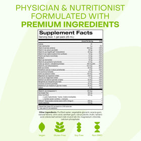 HealthyCell Multivitamines Végétalien avec ingrédients naturels
