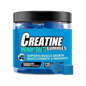HealthyFinds Gummies Créatine Monohydrate 120 unités, vue de face