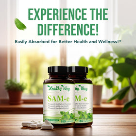 HealthyWayRx 500mg SAM-e complément alimentaire avec dosette