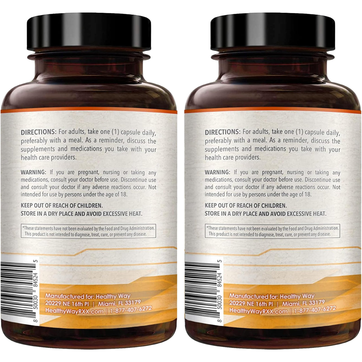 HealthyWayRx Coenzyme Q10 200mg gélules avec des ingrédients naturels