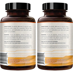 HealthyWayRx Coenzyme Q10 200mg gélules avec des ingrédients naturels