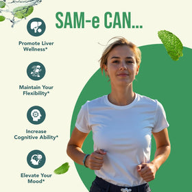 HealthyWayRx Complément Alimentaire SAM-e 500mg dosage recommandé