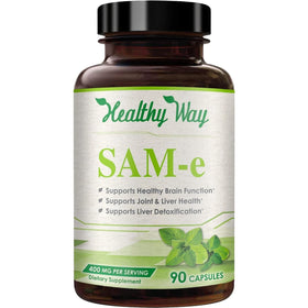 HealthyWayRx SAM-e 400mg capsules front view