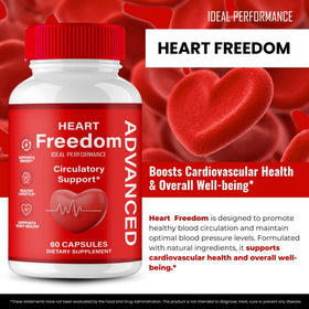 Heart Freedom Capsules montrant la taille des capsules