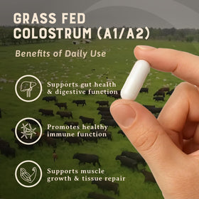 HEART & SOIL Colostrum 180 capsules avec étiquette