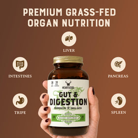 HEART & SOIL Complément Alimentaire 180 Capsules avec mise en scène lifestyle
