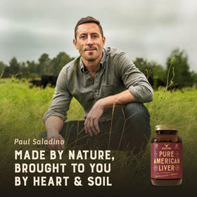 HEART & SOIL Complément Alimentaire Foie de Boeuf Américain 3000mg - Boîte