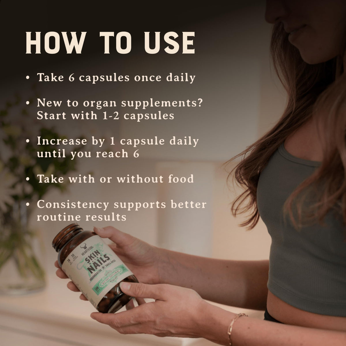 HEART & SOIL Complément Cérébral 180 capsules à côté d'autres compléments