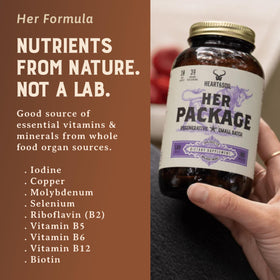 HEART & SOIL Her Package emballage et capsules