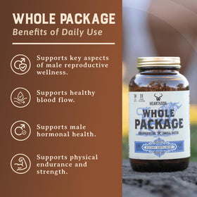 HEART & SOIL Whole Package 180 Capsules avec étiquette