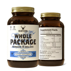 HEART & SOIL Whole Package 180 Capsules vue de face