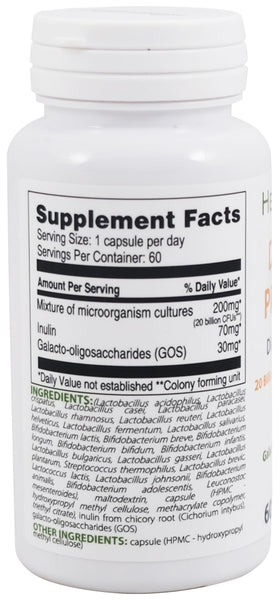Heiltropfen Complément Alimentaire Probiotique 60 Capsules avec étiquette