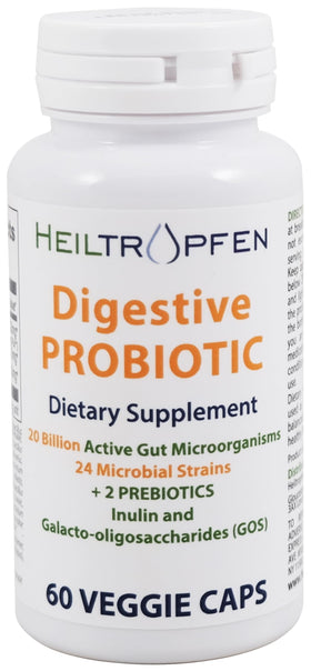 Heiltropfen Complément Alimentaire Probiotique 60 Capsules vue de face