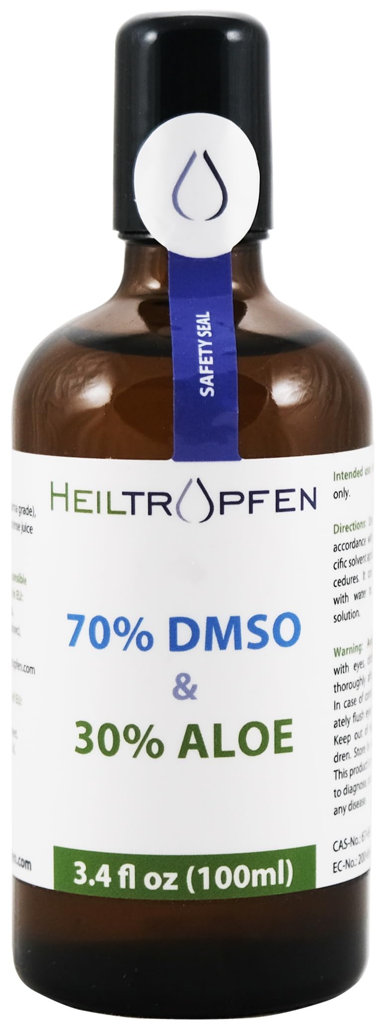 Heiltropfen Roll On DMSO et Aloe Arborescense 100 ml vue de face