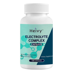Heivy Électrolytes 8-en-1 120 Capsules vue avant