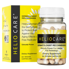 Heliocare complément alimentaire Polypodium leucotomos 240mg 60 capsules vue de face