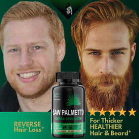 Helix Heal Saw Palmetto pour Hommes en contexte sur une table