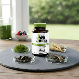 HELLO HEALTH Capsules de Mousse de Mer Irlandais 1500 mg, avec d'autres compléments