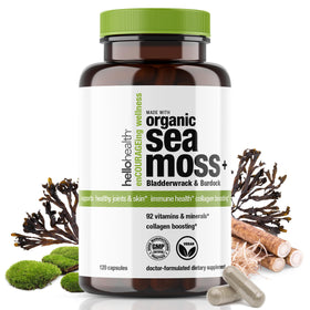 HELLO HEALTH Capsules de Mousse de Mer Irlandais 1500 mg, vue de face