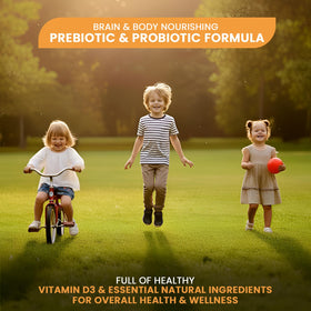 HELLO HEALTH Complément Probiotique - capsules sur une table