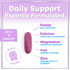 Hello Lovely! Multivitamines Complètes pour Femmes - dosage recommandé