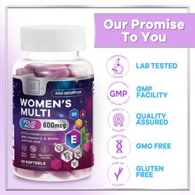Hello Lovely! Multivitamines Complètes pour Femmes - ingrédients