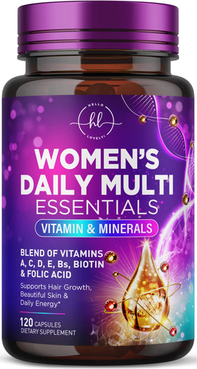 Hello Lovely! Multivitamines Femmes 3X Force 120 Capsules avant