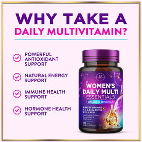Hello Lovely! Multivitamines Femmes 3X Force 120 Capsules ouvertes