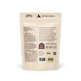 Hemp Well Coeurs de Chanvre Biologiques 470g avec des oiseaux