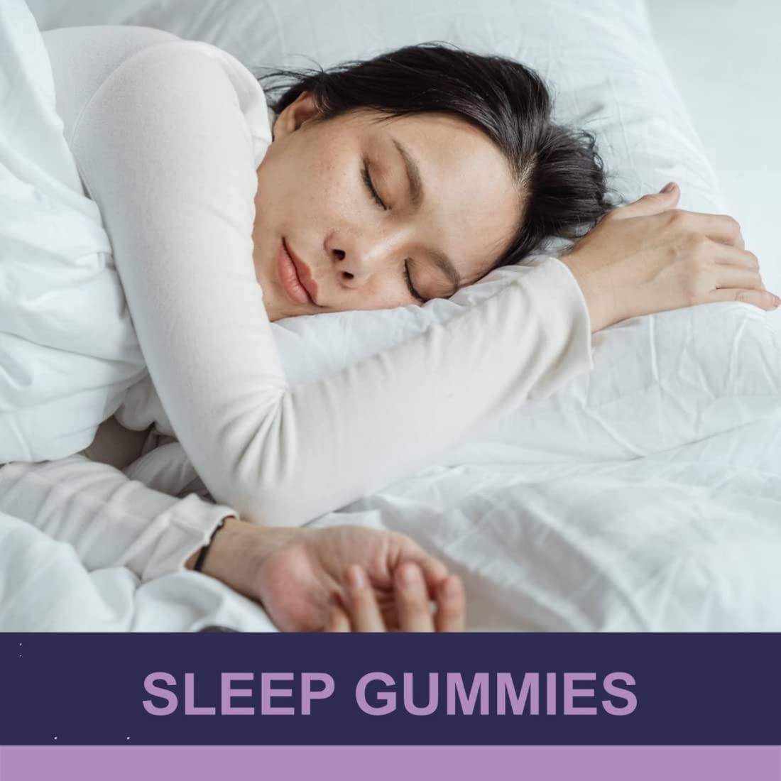 HEMPWAY Gummies de Sommeil, détails des ingrédients sur l'emballage