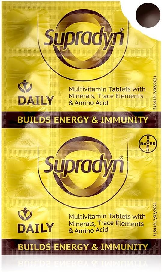 HENU Multivitamines Quotidiens, comprimés sur une table