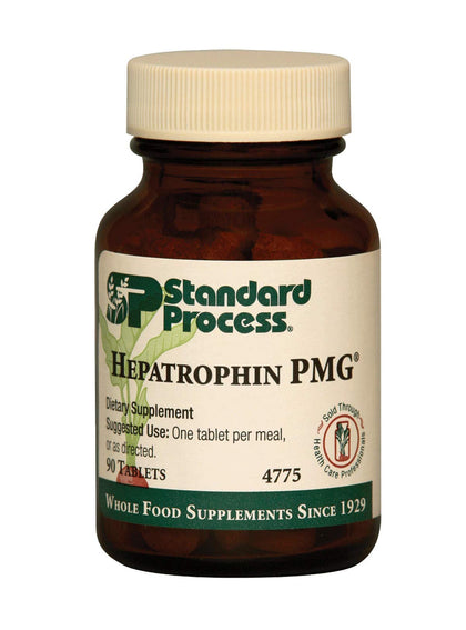 Hepatrophin PMG 90 Tablettes Standard Process Inc. vue de face