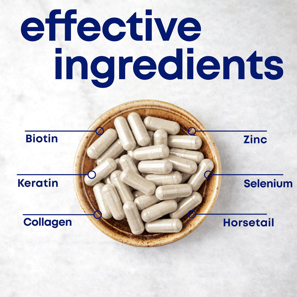 her own Grow Capsules ingrédients principaux