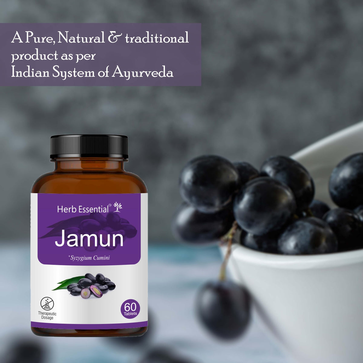 Herb Essential Jamun 500mg comprimés et ingrédients