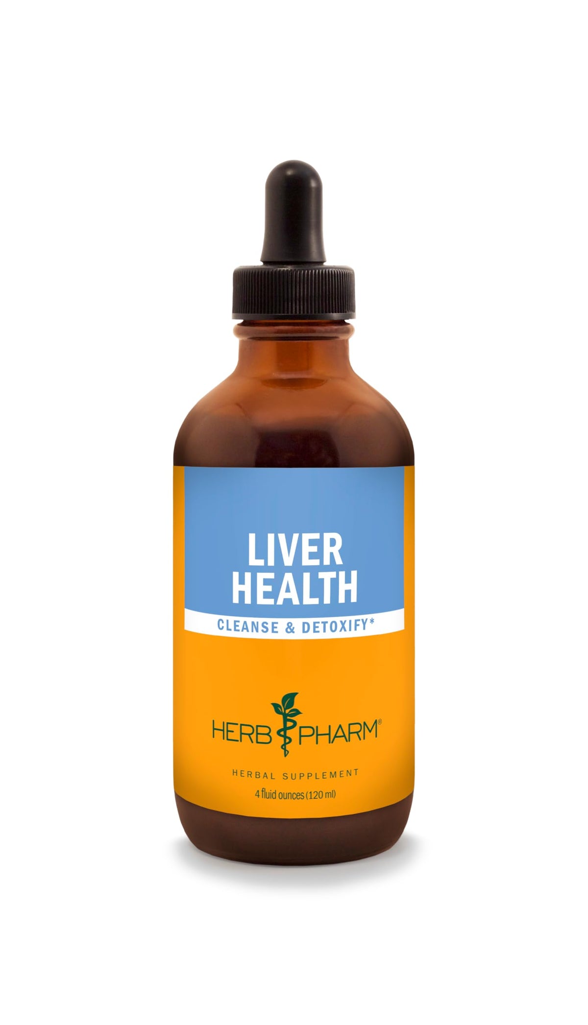 Herb Pharm Complément Alimentaire Soutien Hépatique 4 oz, vue avant avec étiquette
