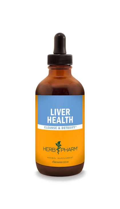 Herb Pharm Complément Alimentaire Soutien Hépatique 4 oz, vue avant avec étiquette