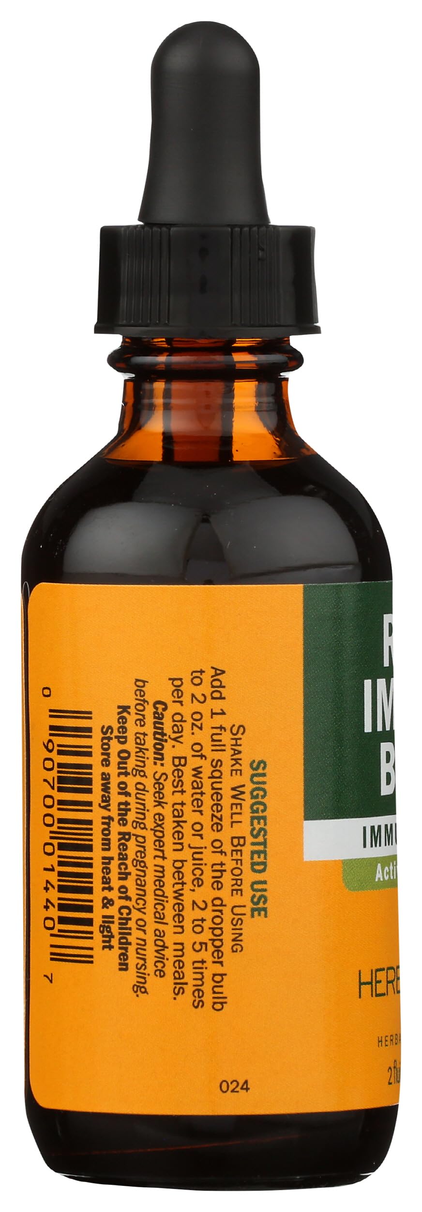 Herb Pharm Echinacée 2 oz avec verre d'eau