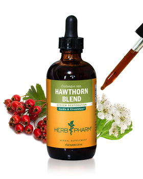 Herb Pharm Extrait Liquide d'Aubépine 118 ml vue avant