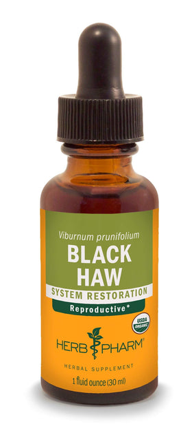 Herb Pharm Extrait Liquide de Black Haw 1 oz bouteille avant